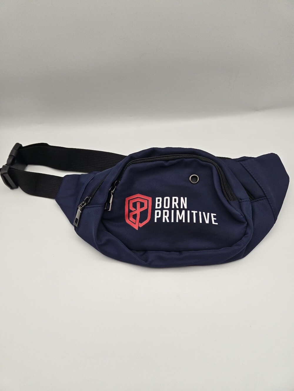 Born Primitive Navy Blue Crew Fanny Pack Adjustable Waist Belt Bag Unisex